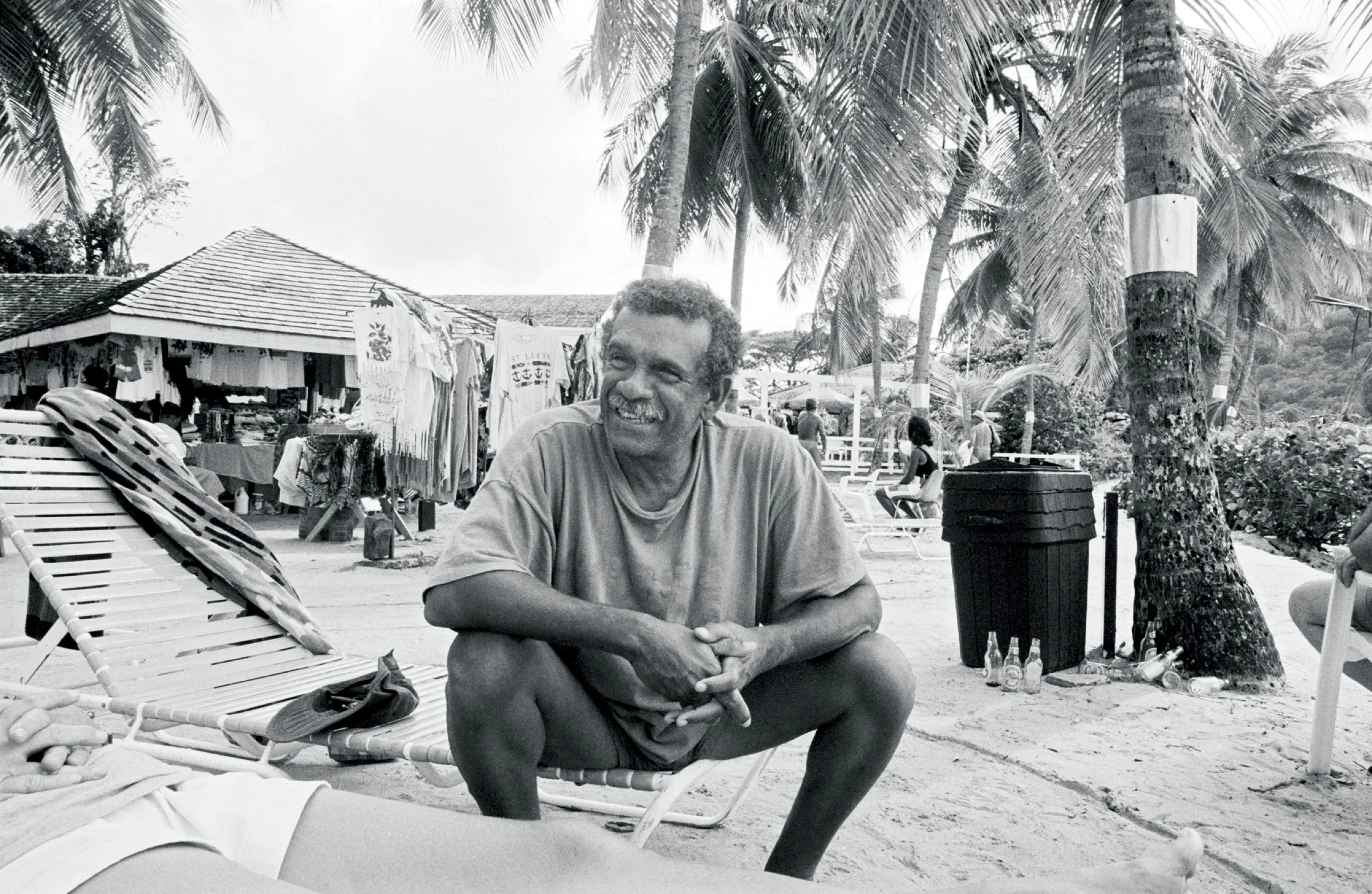 Walcott in St. Lucia