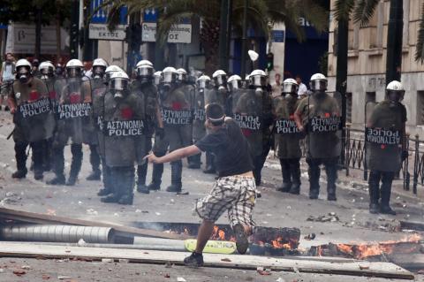 Rage in Athens