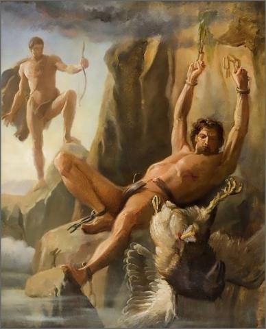 Carl Bloch, The Liberation of Prometheus